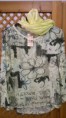 Camiseta floreada